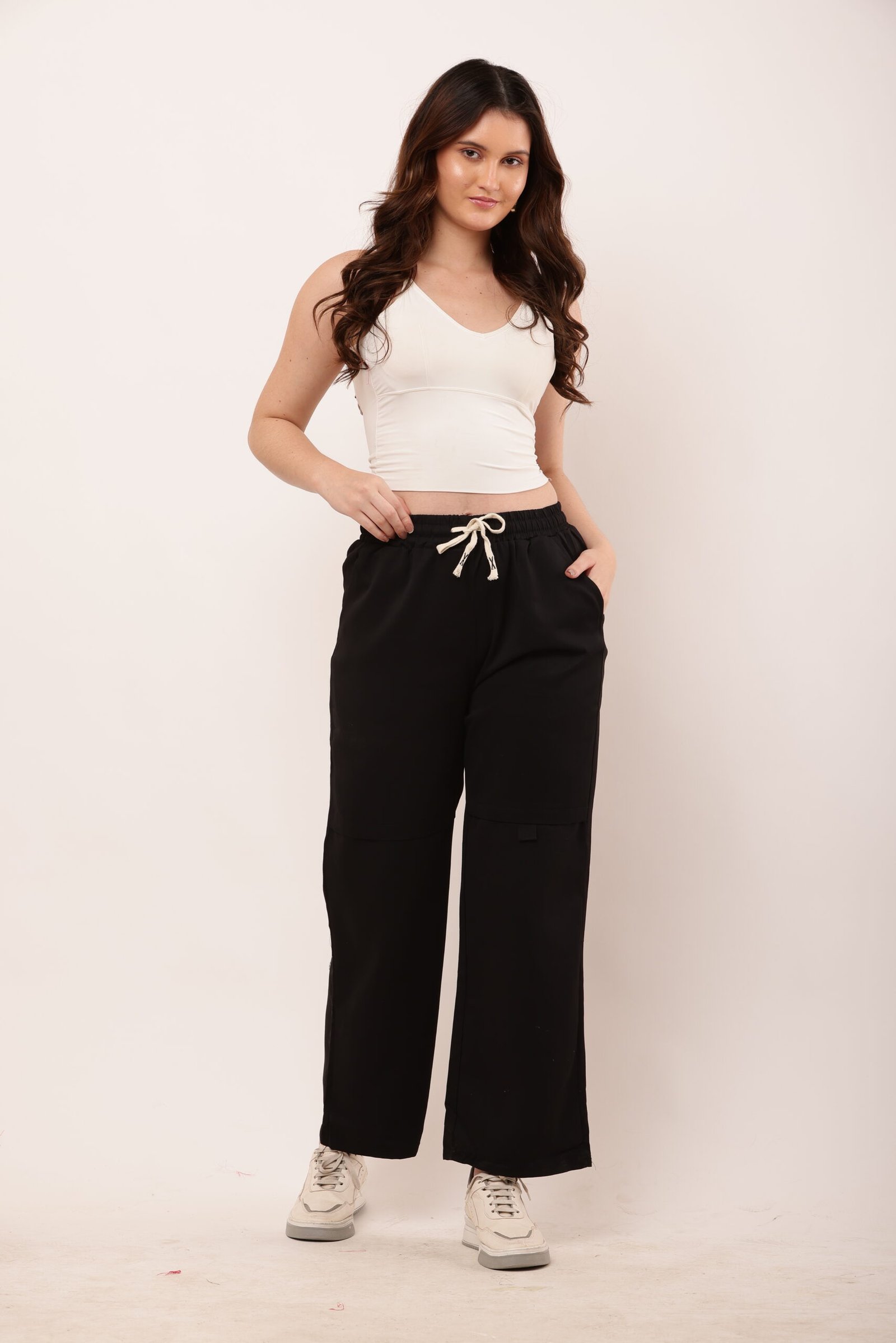 Black lycra trouser - Image 2