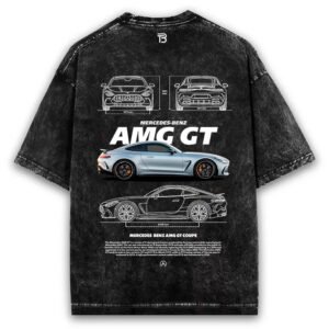AMG GT Acid Wash Tee