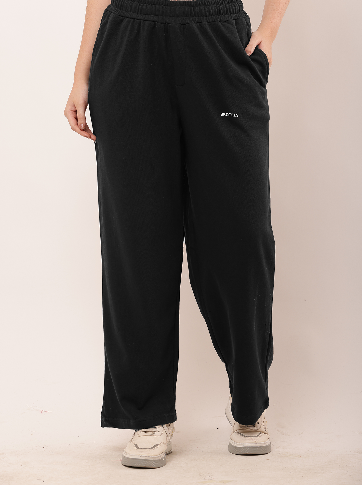 Black Cotton trouser