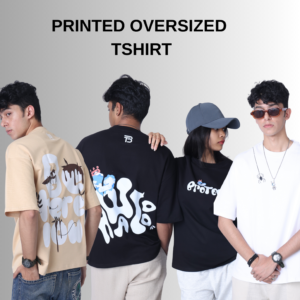 Oversized printed t-shirts